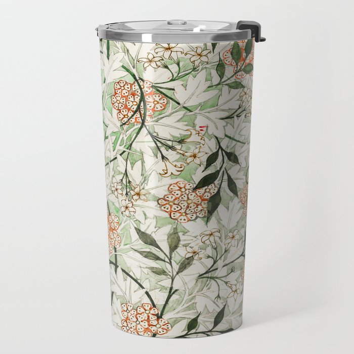 William Morris Jasmine Travel Mug Gallery Image 2