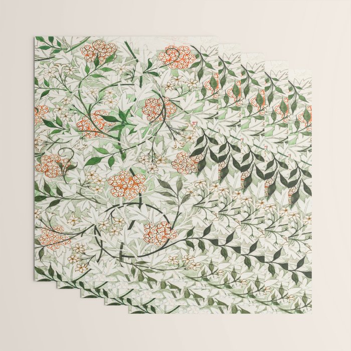 William Morris Jasmine Wrapping Paper Gallery Image 3