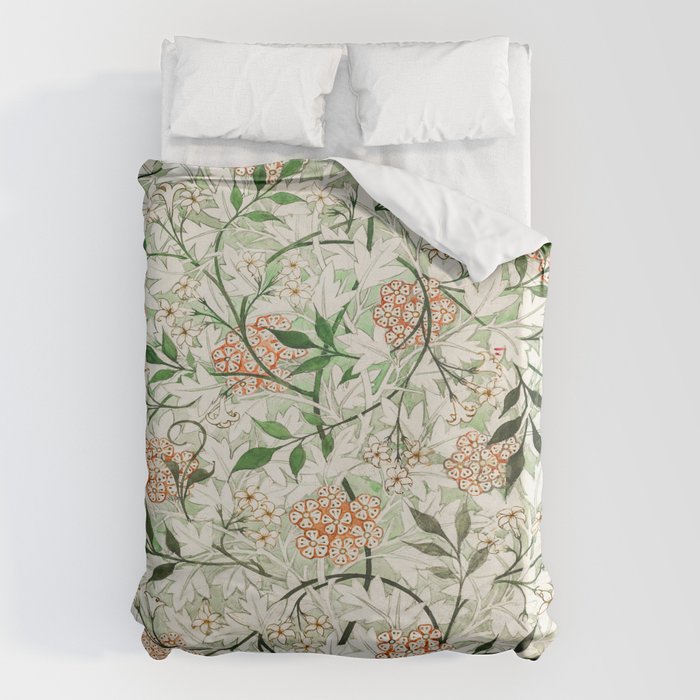 William Morris Jasmine Duvet Cover Gallery Image 1