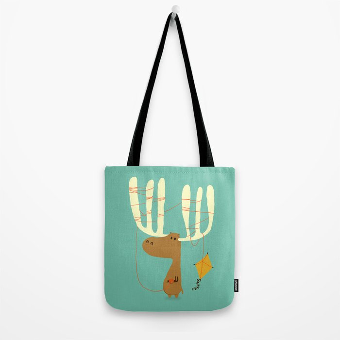 A moose ing Tote Bag Gallery Image 2