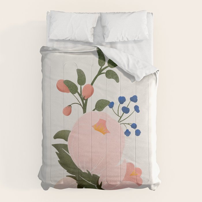 Delicate florals no2 Comforter Gallery Image 6