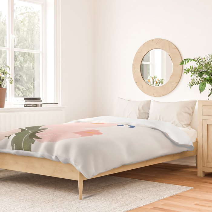 Delicate florals no2 Duvet Cover Gallery Image 2