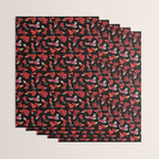 Red guppy Wrapping Paper Gallery Image 3