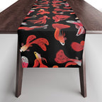 Red guppy Table Runner Gallery Image 1