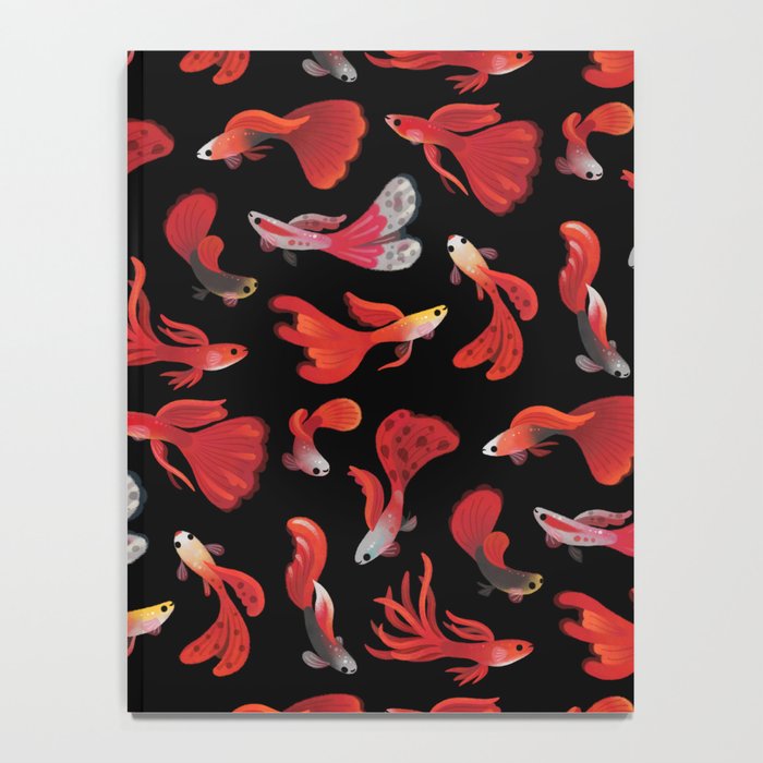 Red guppy Notebook Gallery Image 4