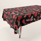 Red guppy Tablecloth Gallery Image 1