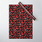 Red guppy Wrapping Paper Gallery Image 1