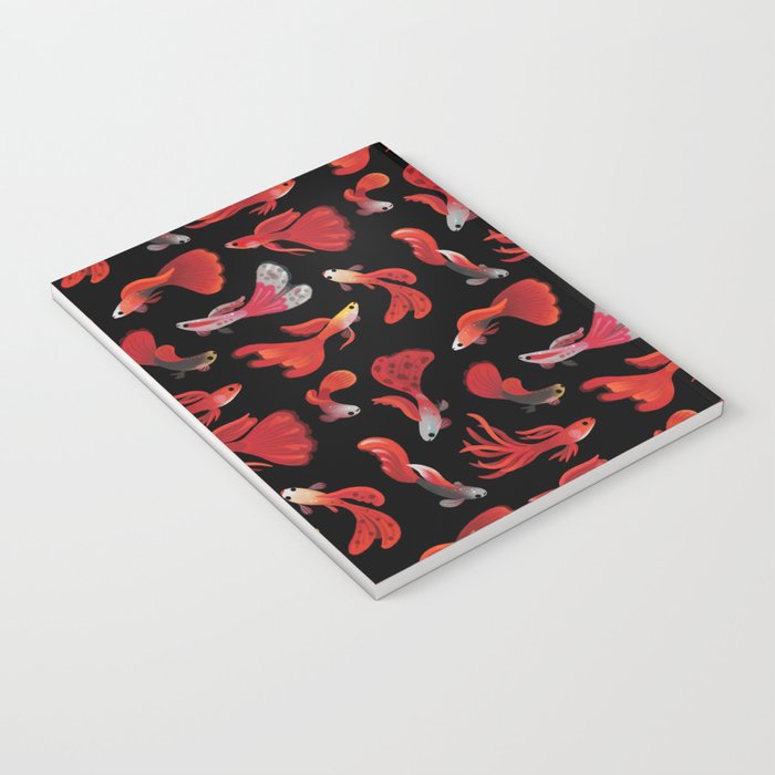 Red guppy Notebook Gallery Image 3