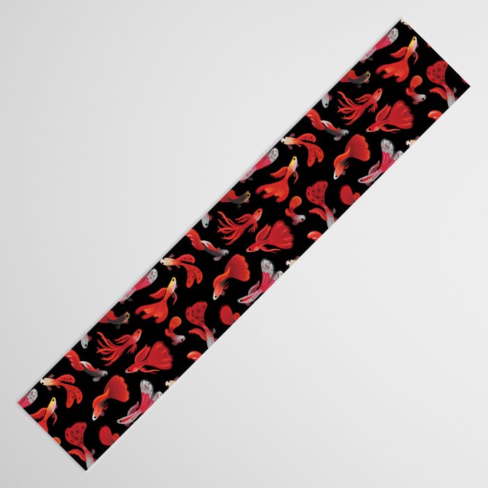 Red guppy Table Runner Gallery Image 3