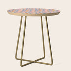 Garden Blooms and Blue Leaves Side Table Gallery Image 1