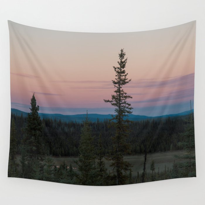 Yukon Evening Wall Tapestry Gallery Image 4