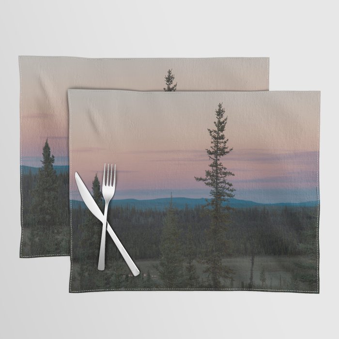 Yukon Evening Placemat Gallery Image 1