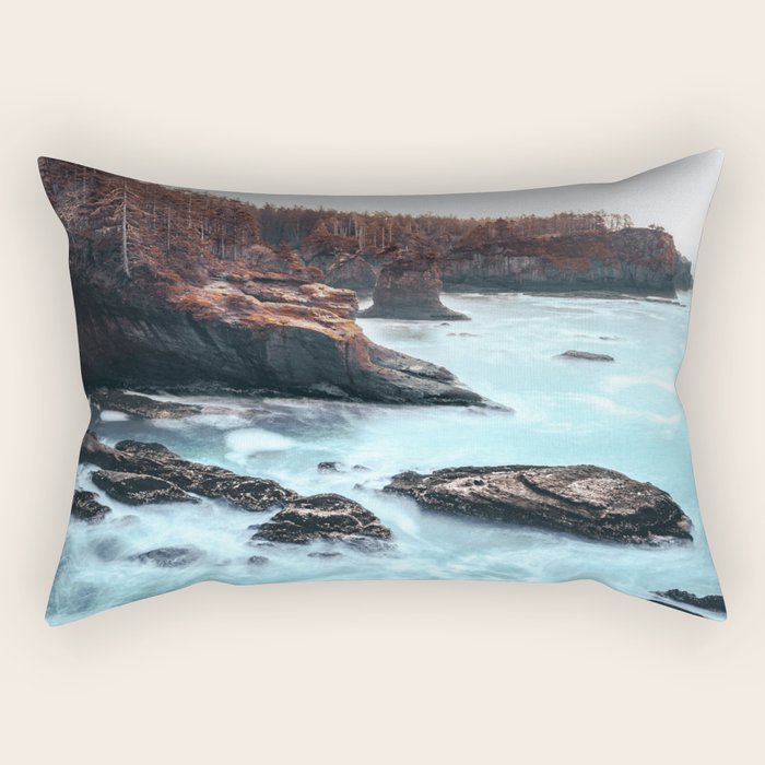 Washington West Coast - Ocean Forest Adventure Rectangular Pillow Gallery Image 2
