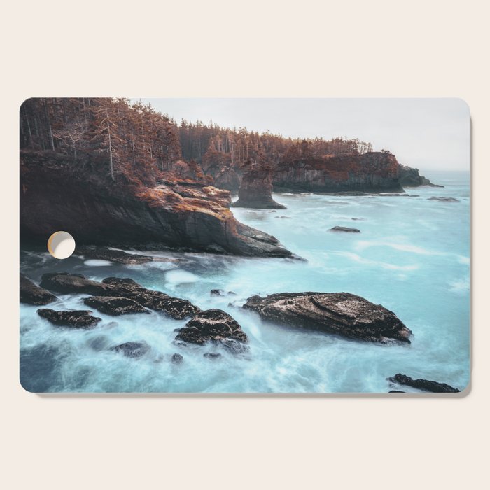 Washington West Coast - Ocean Forest Adventure Cutting Board Gallery Image 1