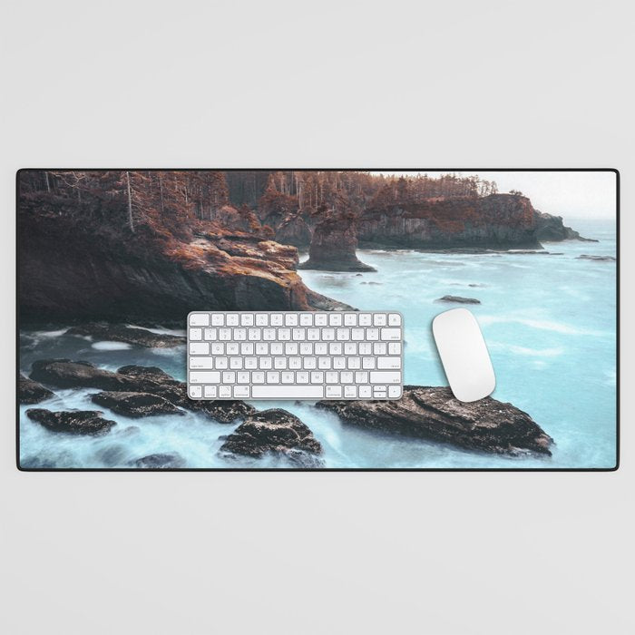 Washington West Coast - Ocean Forest Adventure Desk Mat Gallery Image 1