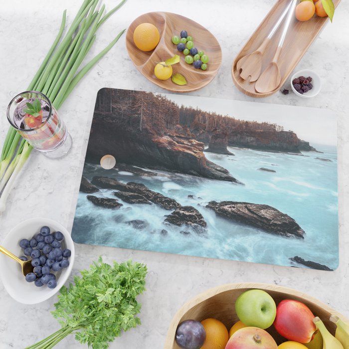 Washington West Coast - Ocean Forest Adventure Cutting Board Gallery Image 2
