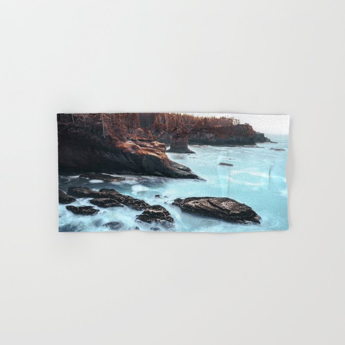 Washington West Coast - Ocean Forest Adventure Bath Towel Gallery Image 1