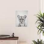 Lioness - Black & White Poster Gallery Image 2