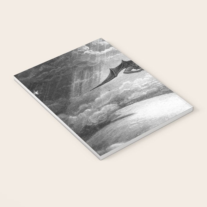 Gustave Doré Paradise Lost Fall to Earth Notebook Gallery Image 3