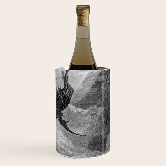 Gustave Doré Paradise Lost Fall to Earth Wine Chiller Gallery Image 3