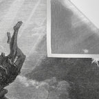 Gustave Doré Paradise Lost Fall to Earth Wall Tapestry Gallery Image 3