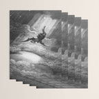 Gustave Doré Paradise Lost Fall to Earth Wrapping Paper Gallery Image 3