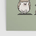 Hedgehog Yoga Poster Gallery Image 3