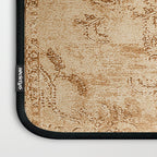 Oriental Style Antique Persian Vintage Rug Beige Laptop Sleeve Gallery Image 3