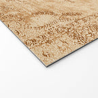 Oriental Style Antique Persian Vintage Rug Beige Welcome Mat Gallery Image 2