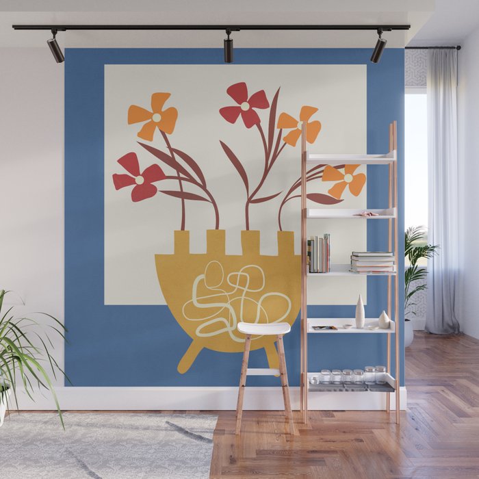 Bloom in Form 5 Wall Mural Gallery Image 1