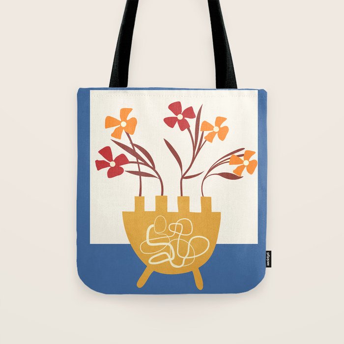 Bloom in Form 5 Tote Bag Gallery Image 1