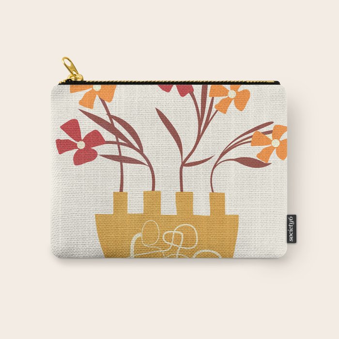 Bloom in Form 5 Carry All Pouch Gallery Image 1