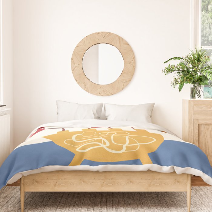 Bloom in Form 5 Duvet Cover Gallery Image 3