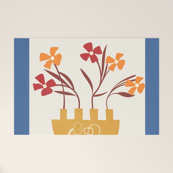 Bloom in Form 5 Welcome Mat Gallery Image 1