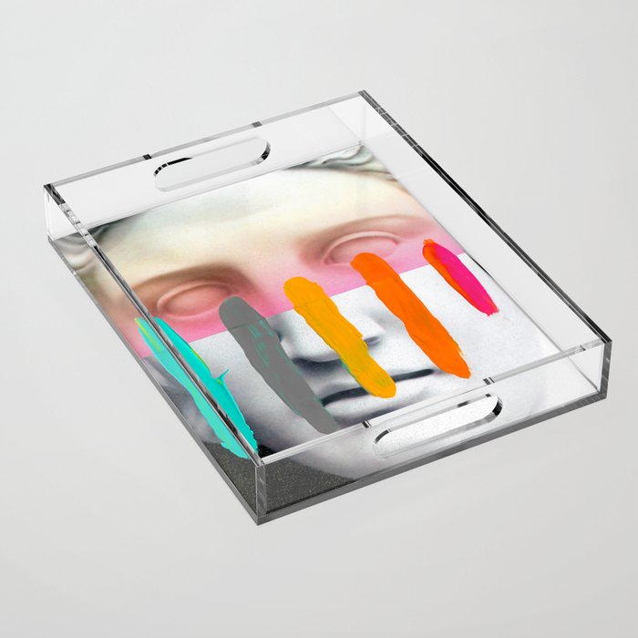 Composition on Panel 2 Acrylic Tray Gallery Image 1