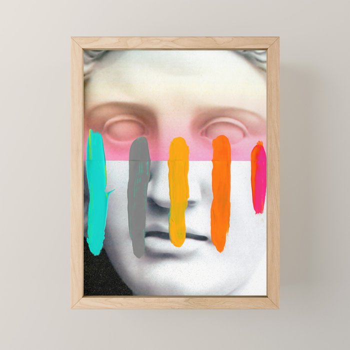 Composition on Panel 2 Mini Art Print Gallery Image 1
