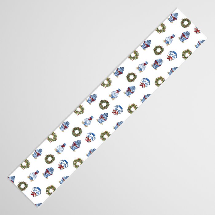 Ginger Jar Christmas Table Runner Gallery Image 3