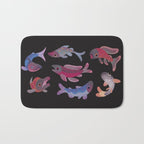 Salmon - dark Bath Mat Gallery Image 1