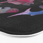 Salmon - dark Bath Mat Gallery Image 3