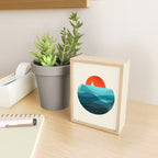 Deep blue ocean Mini Art Print Gallery Image 2