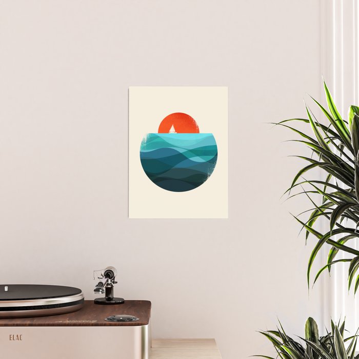 Deep blue ocean Poster Gallery Image 2