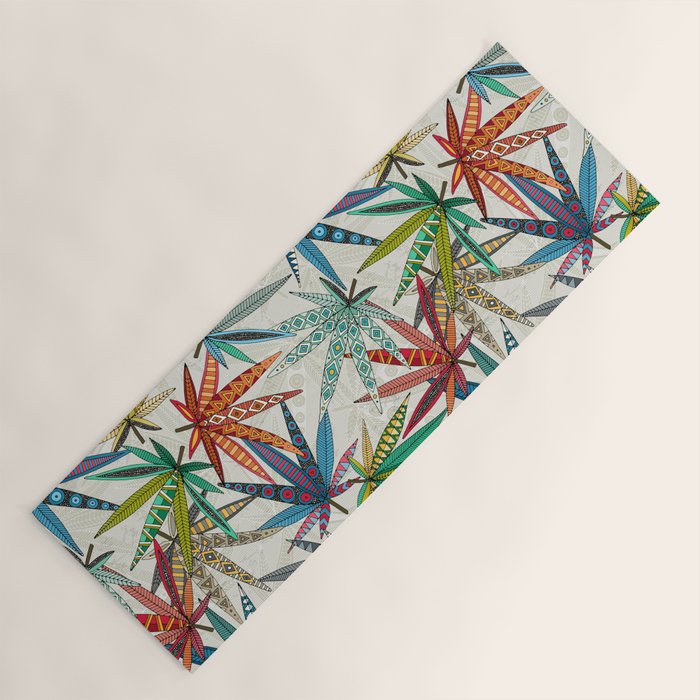 boho weed light Yoga Mat Gallery Image 1