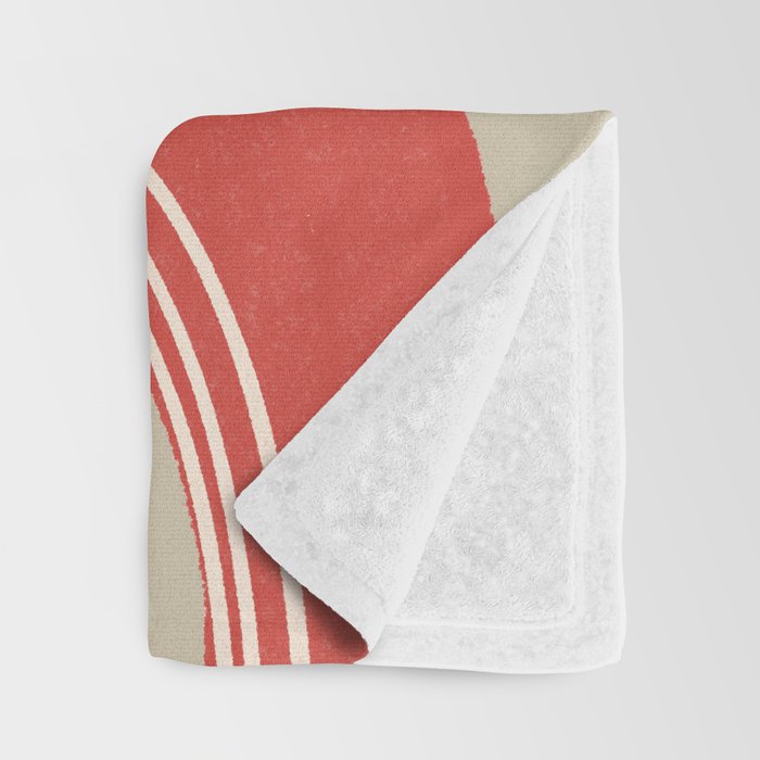 Modern Geo Shapes Throw Blanket Gallery Image 3