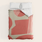 Modern Geo Shapes Duvet Cover Gallery Image 6
