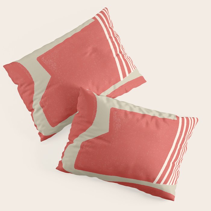 Modern Geo Shapes Pillow Sham Gallery Image 3