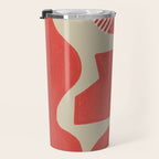 Modern Geo Shapes Travel Mug Gallery Image 3