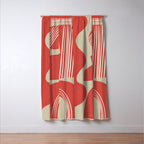 Modern Geo Shapes Window Curtain Gallery Image 3