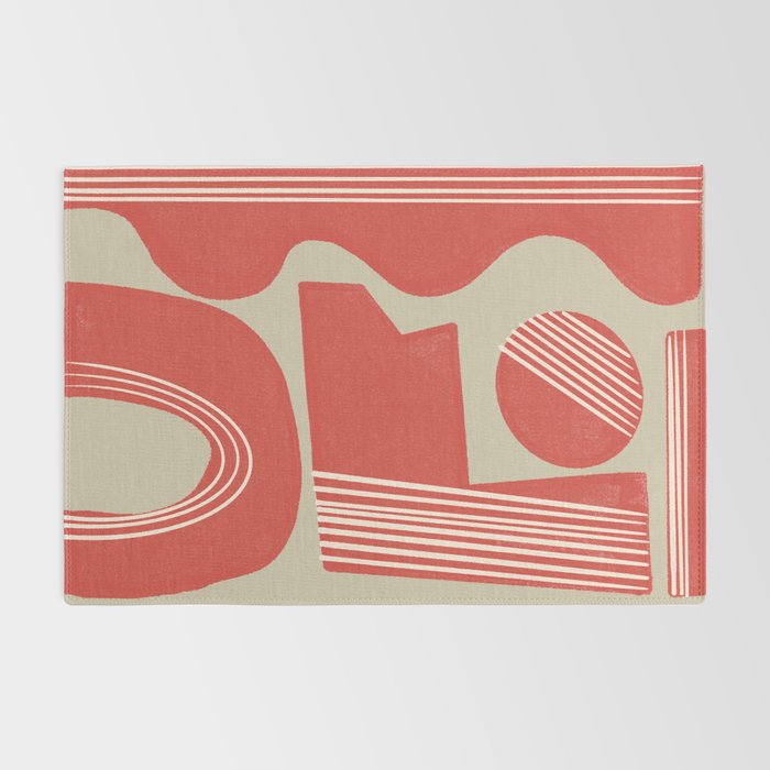 Modern Geo Shapes Rug Gallery Image 2