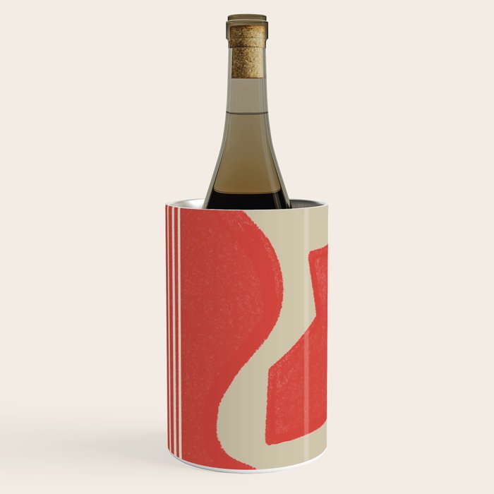 Modern Geo Shapes Wine Chiller Gallery Image 2