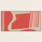 Modern Geo Shapes Desk Mat Gallery Image 3